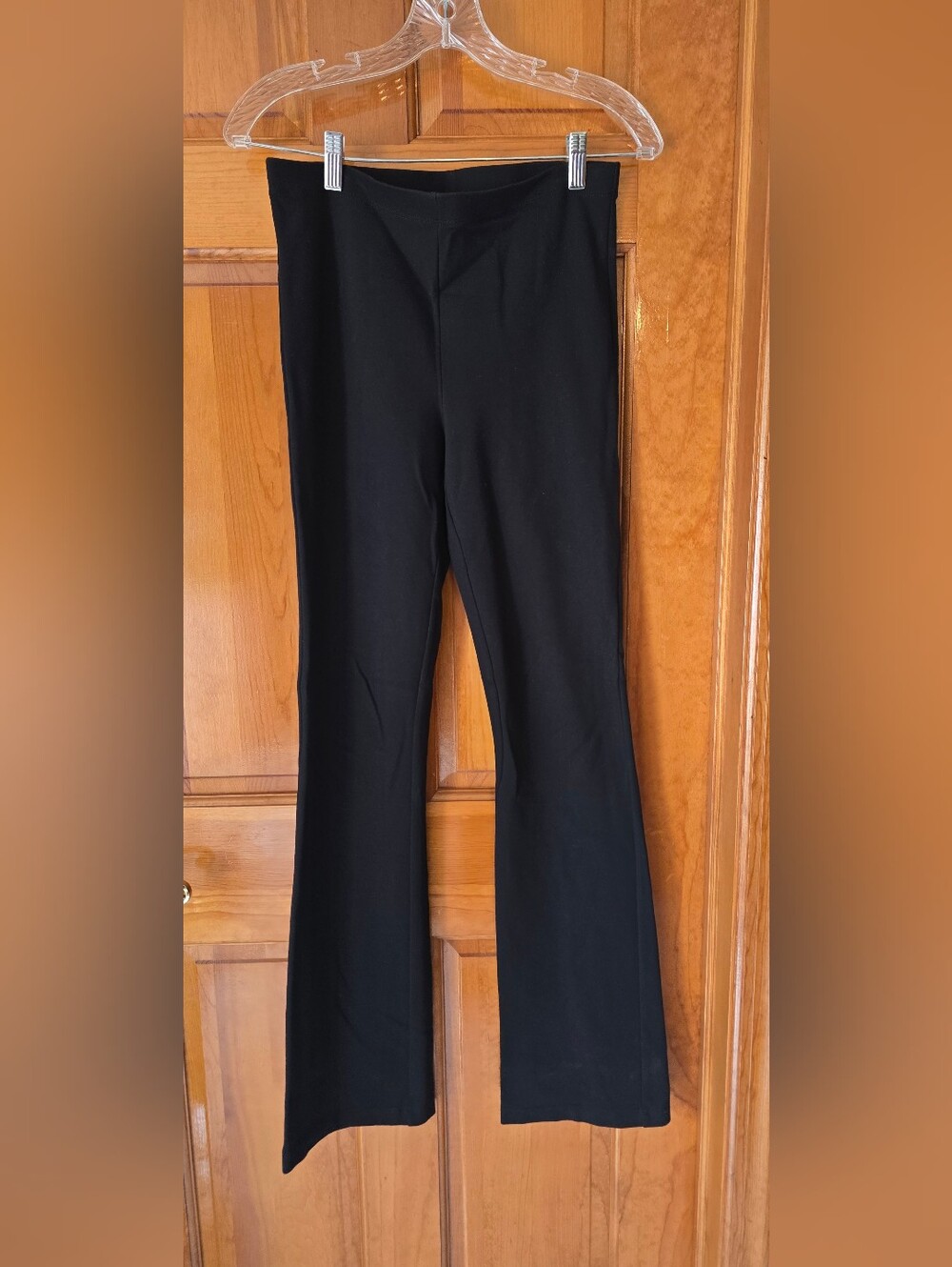 Boston Proper Black Women's Stretch Flared Pants XS/4-6